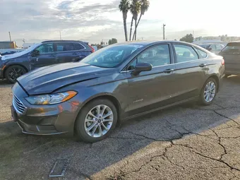 2019 Ford Fusion 3FA6P0LU8KR148748 Lot 61621106