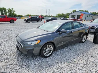 2019 Ford Fusion 3FA6P0LU5KR254834 Lot 62292736