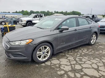 2018 Ford Fusion 3FA6P0LU8JR206940 Lot 59880916