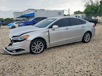 2017 Ford Fusion 3FA6P0HD4HR136257 Lot 54658346