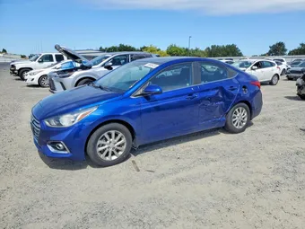2019 Hyundai Accent 3KPC24A37KE055496 Lot 58655456