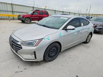 2019 Hyundai Elantra 5NPD84LF5KH445258 Lot 60698116