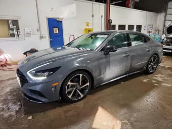 2022 Hyundai Sonata 5NPEJ4J24NH141805 Lot 75841595