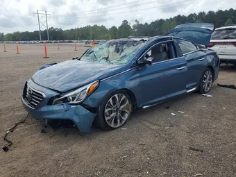 2015 Hyundai Sonata 5NPE34AB5FH140397 Lot 58018716