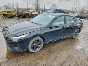 2022 Hyundai Elantra KMHLM4AGXNU355404 Lot 49795056