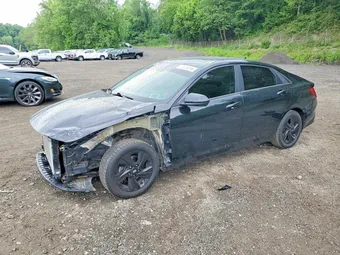 2022 Hyundai Elantra 5NPLM4AG9NH057490 Lot 57375516