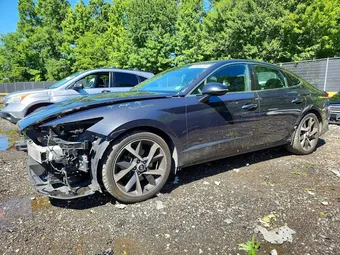 2021 Hyundai Sonata 5NPEJ4J2XMH064047 Lot 58663476