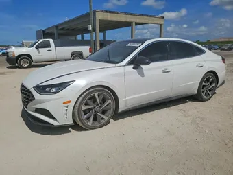 2022 Hyundai Sonata KMHL44J28NA240936 Lot 56761406