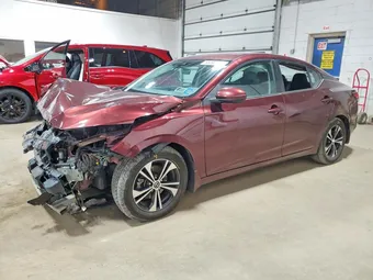 2021 Nissan Sentra 3N1AB8CV7MY285735 Lot 55898236