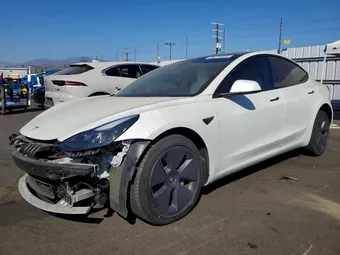 2022 Tesla Model 3 5YJ3E1EA8NF352113 Lot 58278886