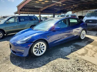 2022 Tesla Model 3 5YJ3E1EA6NF371341 Lot 61791166