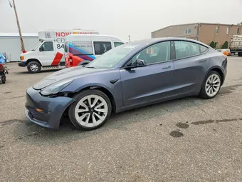 2022 Tesla Model 3 5YJ3E1EB6NF305008 Lot 61388896