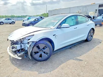 2021 Tesla Model 3 5YJ3E1EAXMF851817 Lot 61594856
