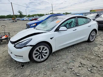 2022 Tesla Model 3 5YJ3E1EB4NF180509 Lot 57646476