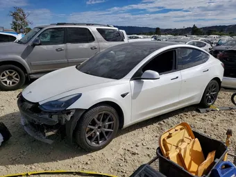 2021 Tesla Model 3 5YJ3E1EA1MF052136 Lot 61953996