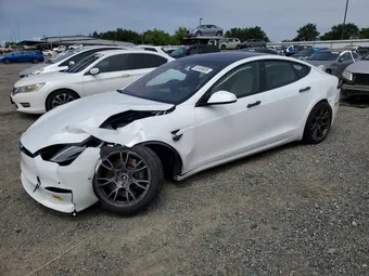 2022 Tesla Model S 5YJSA1E55NF483624 Lot 52490026