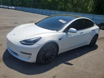 2022 Tesla Model 3 5YJ3E1EC1NF346722 Lot 53781566