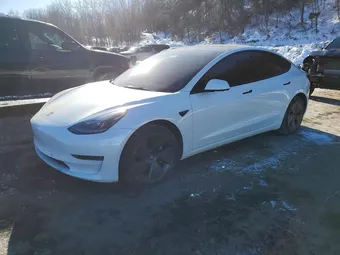 2022 Tesla Model 3 5YJ3E1EB0NF337145 Lot 72702645