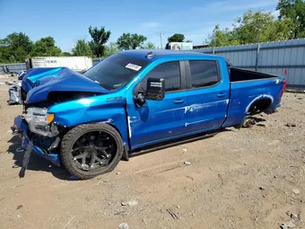 2022 Chevrolet Silverado 1GCUDEED2NZ617272 Lot 55395196