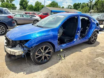 2017 Honda Civic SHHFK7H47HU202754 Lot 59553536