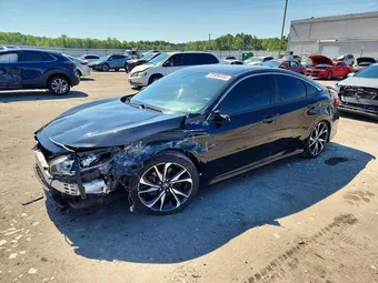 2019 Honda Civic 2HGFC1E5XKH708123 Lot 57606506