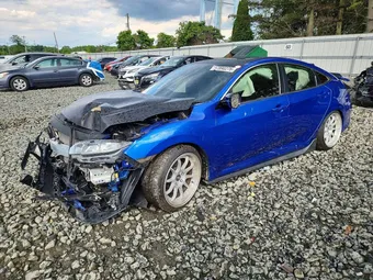 2019 Honda Civic 2HGFC1E54KH703886 Lot 57890276