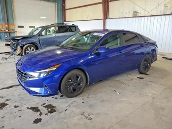 2021 Hyundai Elantra 5NPLM4AG4MH035458 Lot 57553056