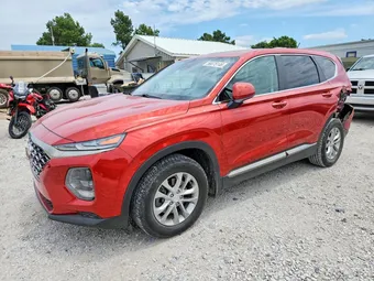2019 Hyundai Santa Fe 5NMS23AD5KH130168 Lot 58075146