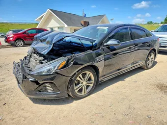 2018 Hyundai Sonata 5NPE34AF9JH709604 Lot 59658546