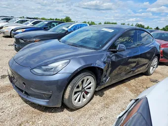 2022 Tesla Model 3 5YJ3E1EB1NF174263 Lot 56119376