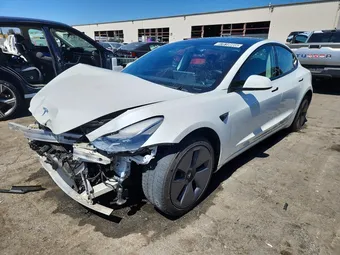 2022 Tesla Model 3 5YJ3E1EA0NF166369 Lot 57519666