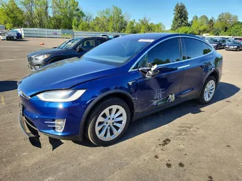 2018 Tesla Model X 5YJXCDE22JF089595 Lot 54809586