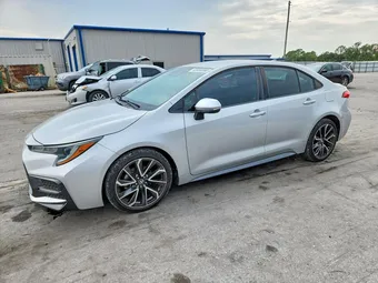 2020 Toyota Corolla 5YFS4RCE1LP036878 Lot 62684596