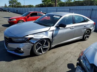 2021 Honda Accord 1HGCV1F37MA100877 Lot 53848416