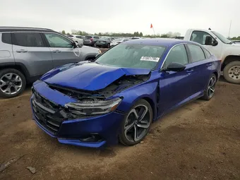 2021 Honda Accord 1HGCV1F44MA035690 Lot 51601796