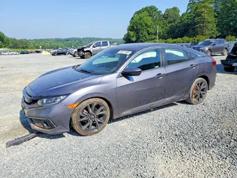 2020 Honda Civic 2HGFC2F86LH549455 Lot 56971466