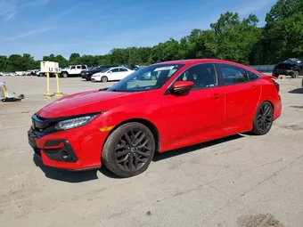 2020 Honda Civic 2HGFC1E51LH706696 Lot 57111806
