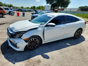 2020 Honda Civic 2HGFC2F66LH592286 Lot 60176996