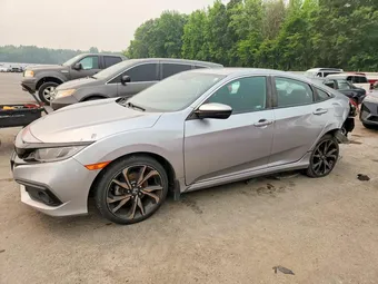 2020 Honda Civic 2HGFC2F85LH581359 Lot 61032526