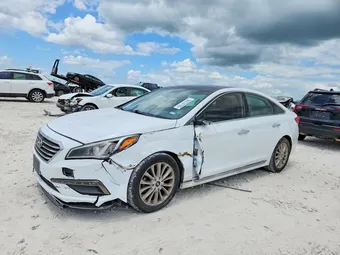 2015 Hyundai Sonata 5NPE34AF0FH017187 Lot 56874156