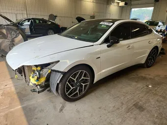 2021 Hyundai Sonata 5NPEK4JC2MH106572 Lot 60427286