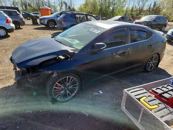 2018 Hyundai Elantra KMHD04LBXJU554772 Lot 49087726