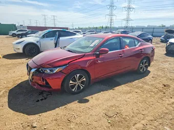 2021 Nissan Sentra 3N1AB8CV4MY213746 Lot 55908156