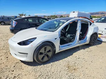 2022 Tesla Model 3 5YJ3E1EAXNF122864 Lot 61821656