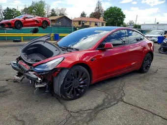 2022 Tesla Model 3 5YJ3E1EC2NF265826 Lot 56858656