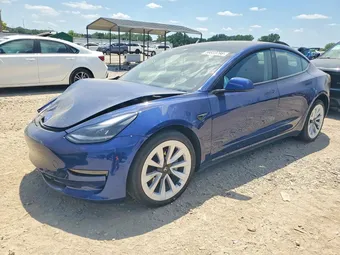 2022 Tesla Model 3 5YJ3E1EB1NF104147 Lot 59833796