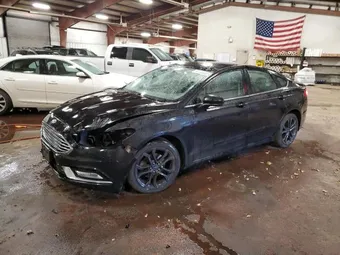 2018 Ford Fusion 3FA6P0T99JR121990 Lot 91049385