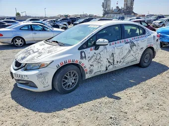 2015 Honda Civic 2HGFB2F5XFH558513 Lot 62879676