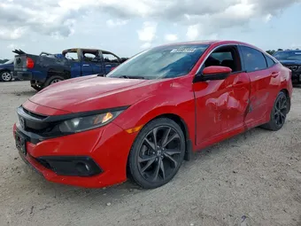 2019 Honda Civic 2HGFC2F83KH540131 Lot 54487466