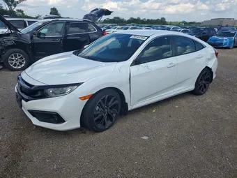 2020 Honda Civic 2HGFC2F87LH556642 Lot 59143366